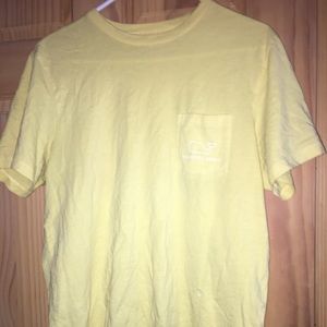Yellow Vineyard Vines short sleeve T Shirt